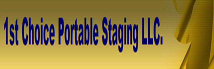 1st Choice Portable Staging logo